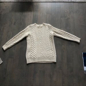 LL Bean Cable Knit Sweater, Never Worn